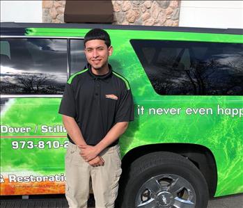 Jose David Canales, Jr., team member at SERVPRO of Greater Sussex County